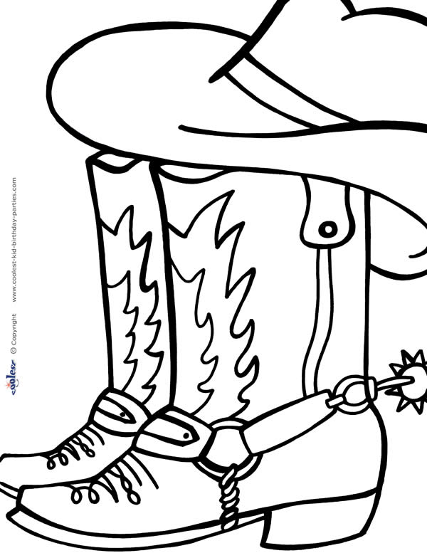 Country Western Coloring Pages at GetColorings.com | Free printable