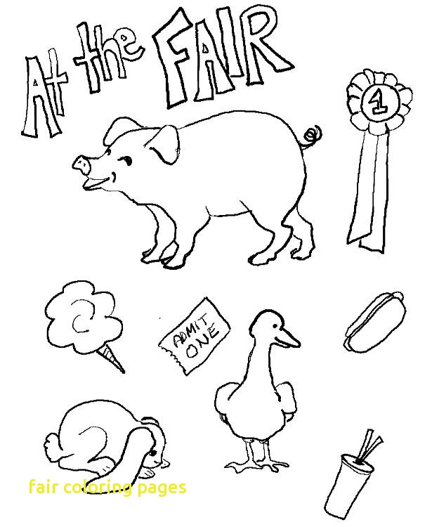 243 Animal Free Printable County Fair Coloring Pages 