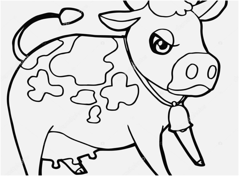 Cow Cartoon Coloring Pages at GetColorings.com | Free printable
