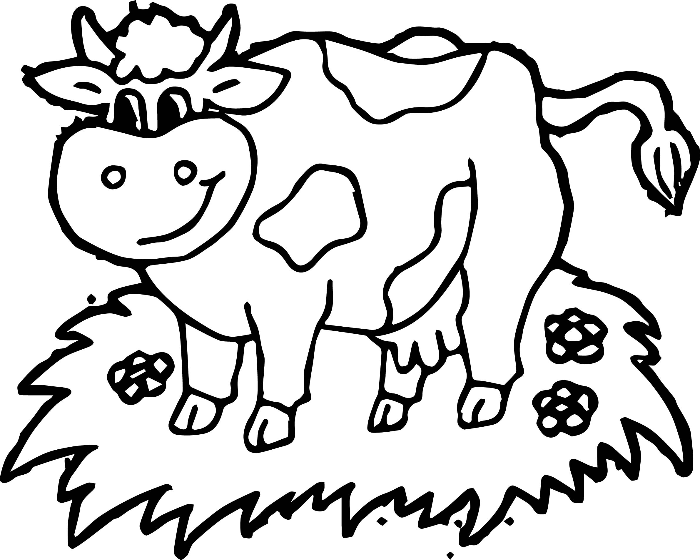 Cow Head Coloring Page at GetColorings.com | Free printable colorings