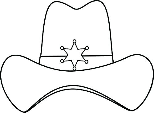 Cowboy Hat Coloring Page at GetColorings.com | Free printable colorings