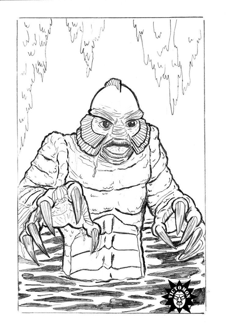 561 Cute Universal Monsters Coloring Pages for Kindergarten