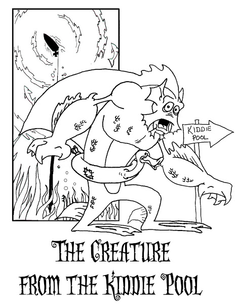 Creature From The Black Lagoon Coloring Pages at GetColorings.com