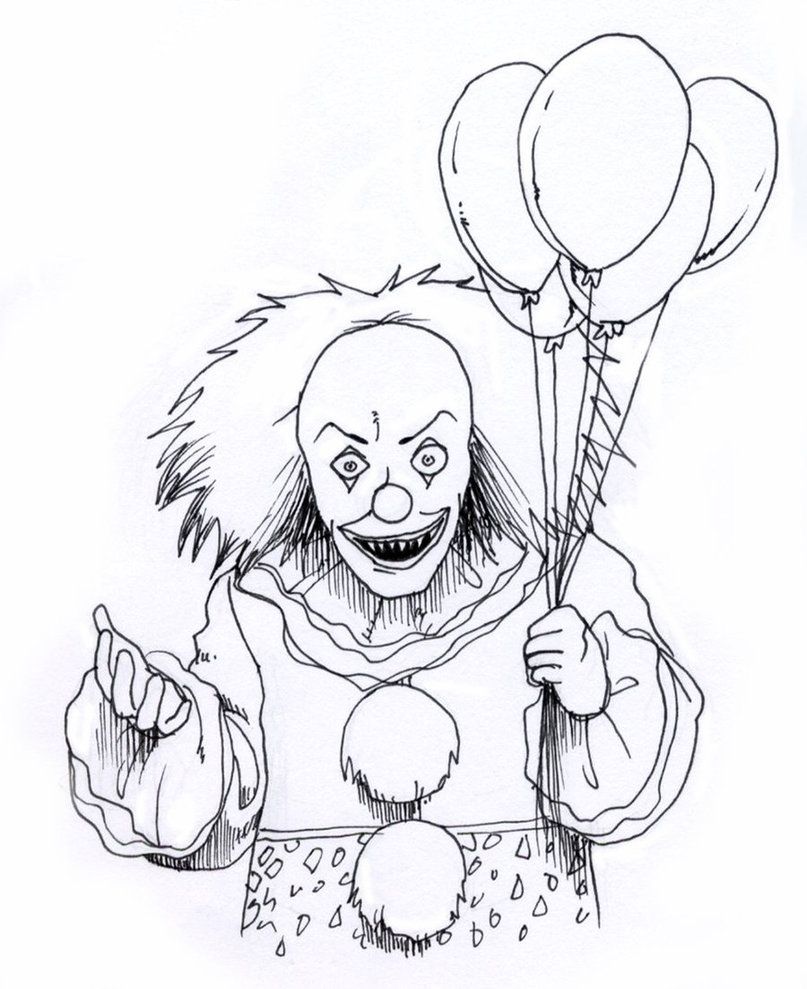 Creepy Coloring Pages At GetColorings Free Printable Colorings 