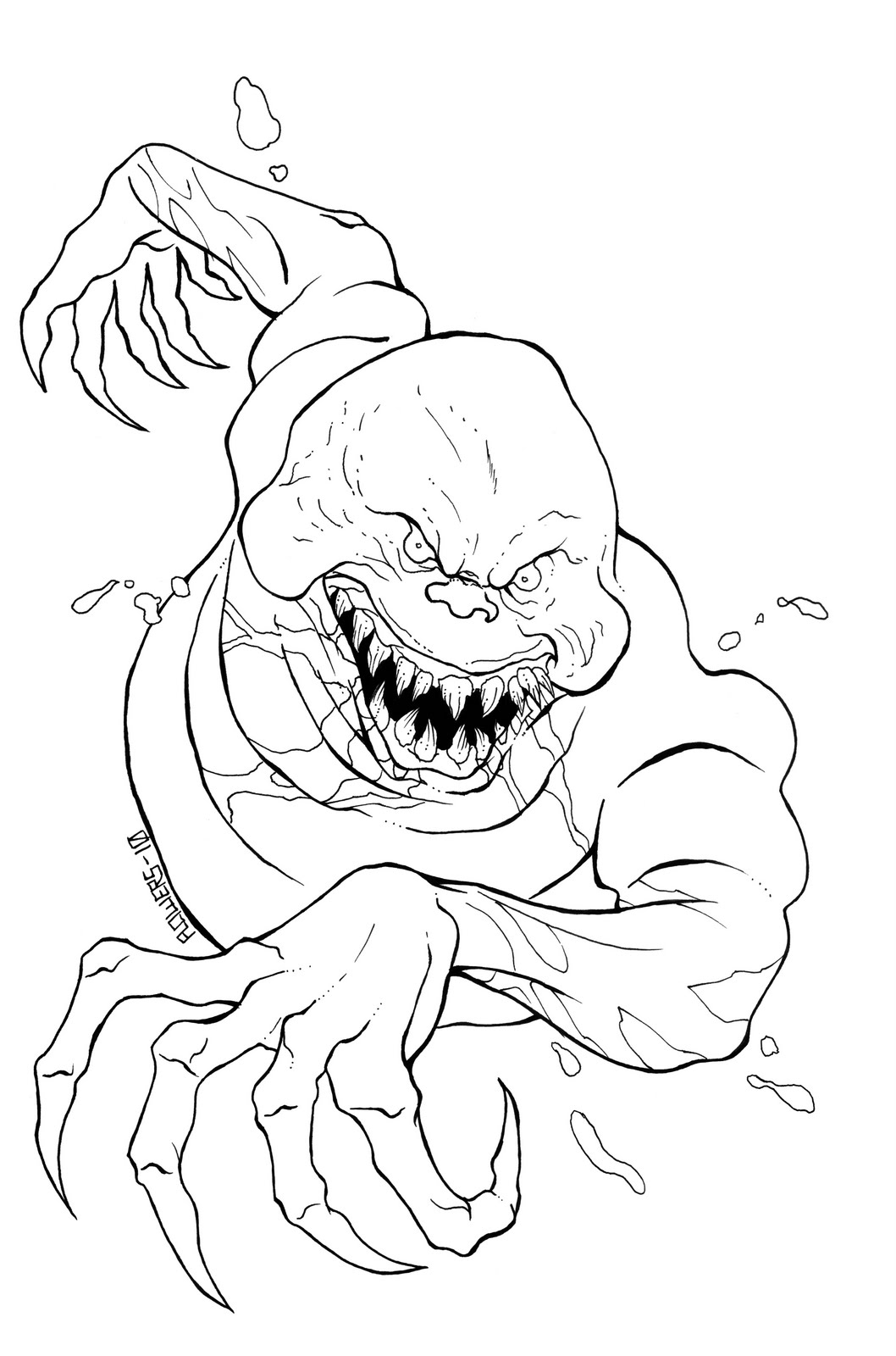 Creepy Coloring Pages For Adults At GetColorings Free Printable 