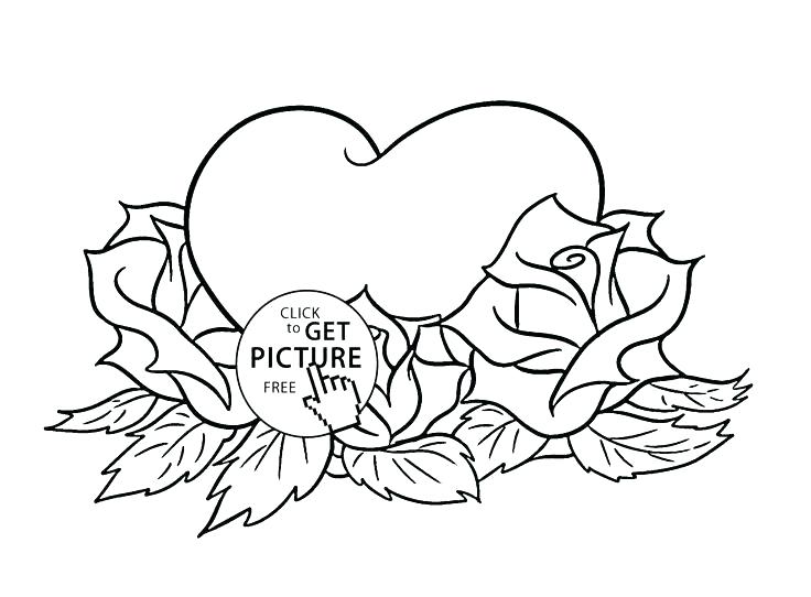 Cross And Heart Coloring Pages at GetColorings.com | Free ...