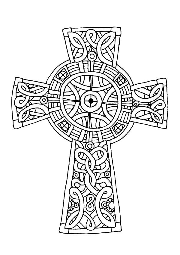 Free Printable Crucifix Coloring Pages