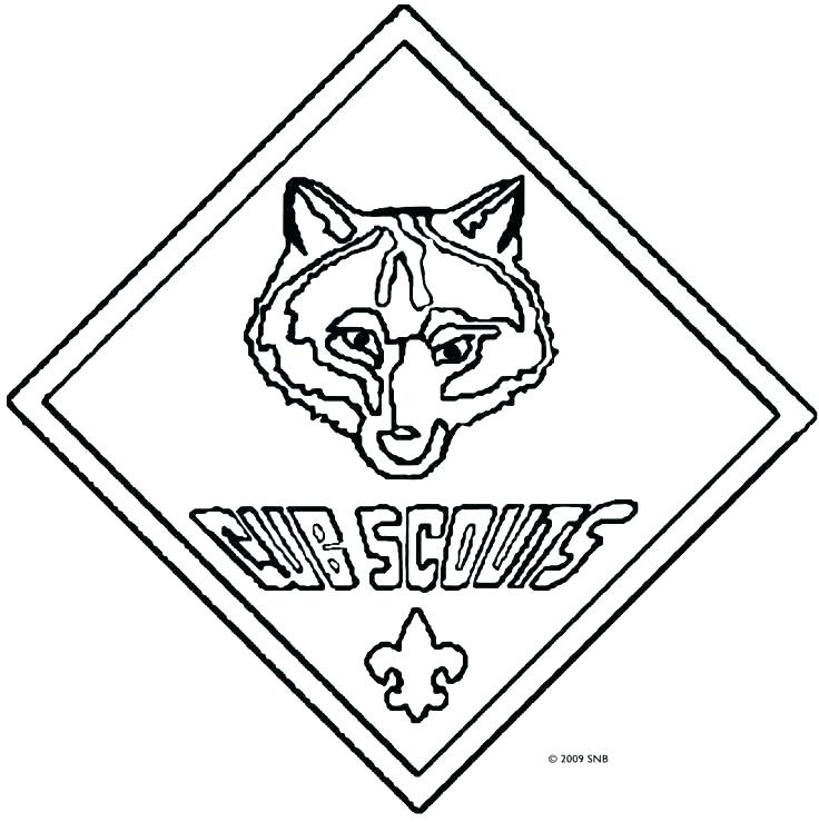 Cub Scout Coloring Pages at Free printable colorings