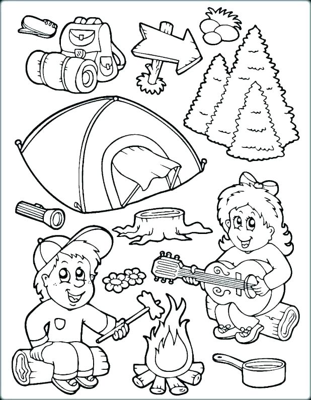 Cub Scout Coloring Pages At Free Printable Colorings