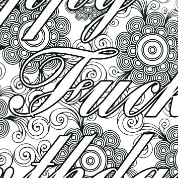 Curse Word Coloring Pages Free Printable At Getcolorings.com | Free