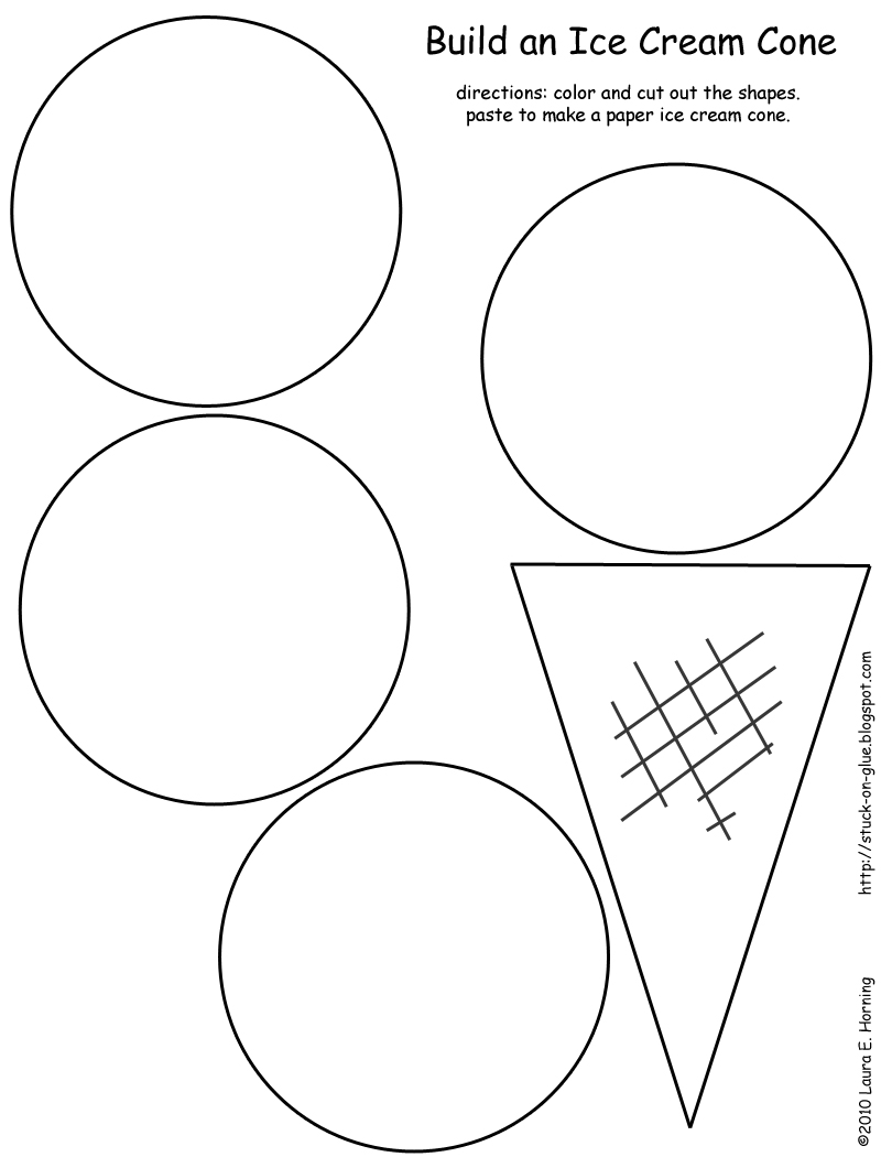 Free Printable Color Cut Paste Worksheets