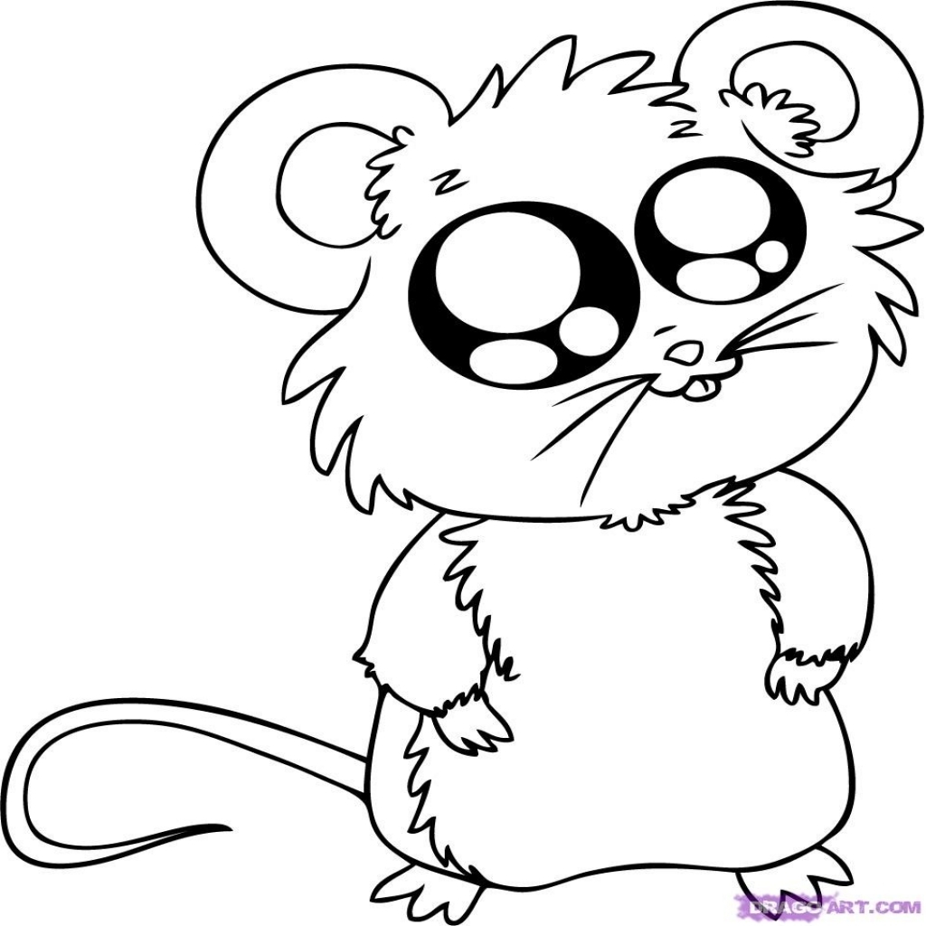 Cute Animals With Big Eyes Coloring Pages at GetColorings.com | Free