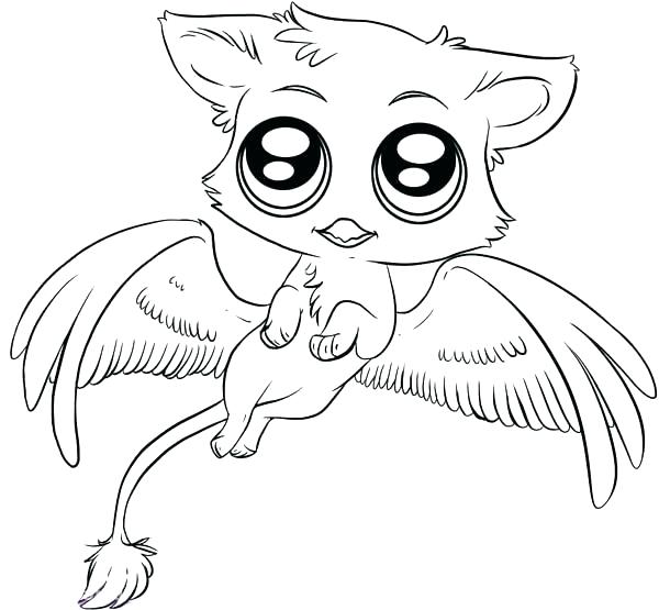 Cute Anime Animals Coloring Pages at GetColorings.com ...