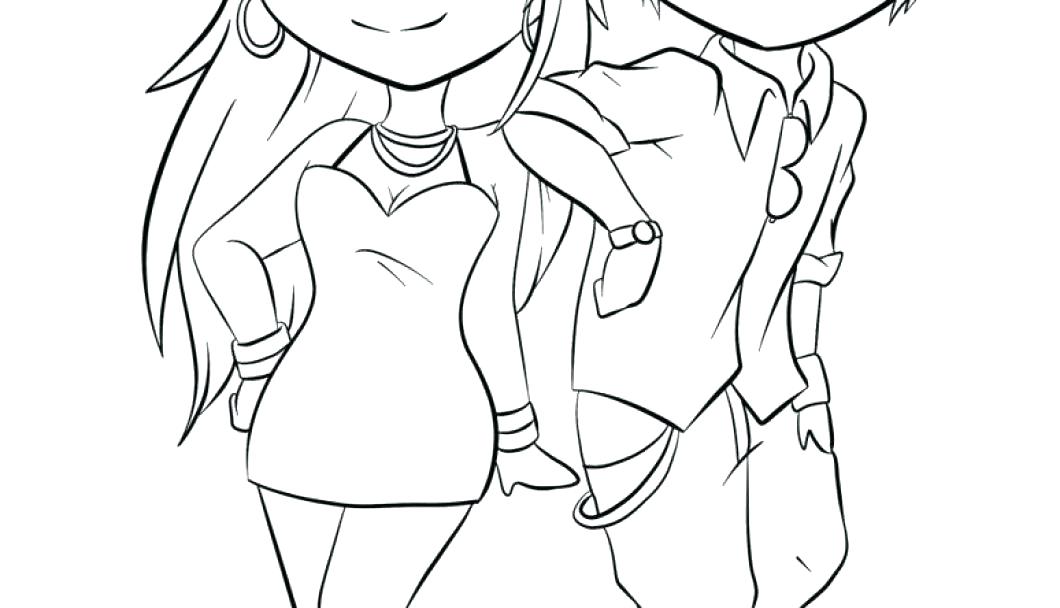 Easy Anime Couple Coloring Pages / Anime-Couple-Coloring-Pages Awkward