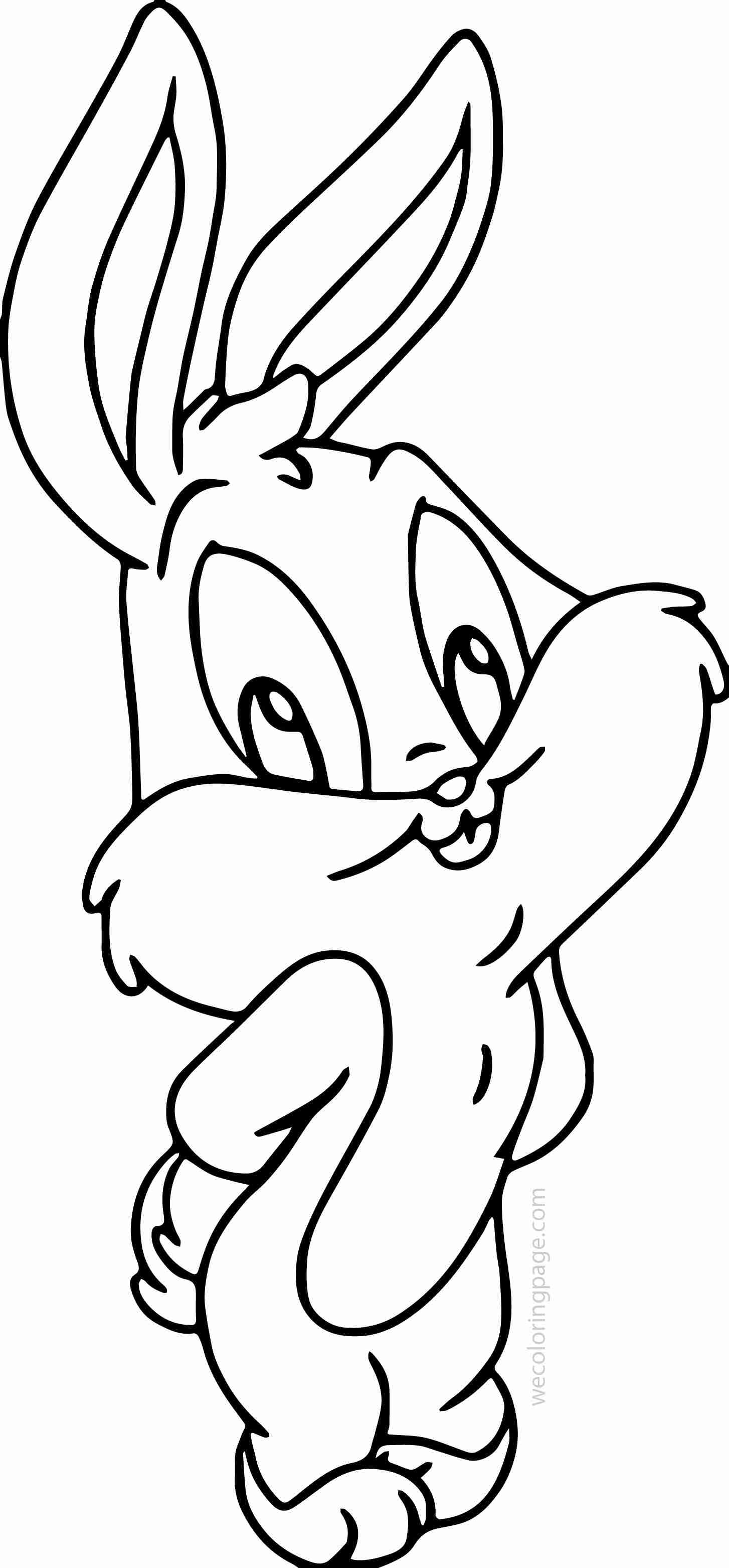 Cute Baby Bunny Coloring Pages at GetColoringscom Free