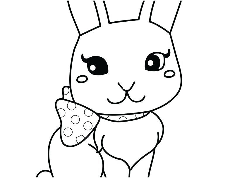 Cute Baby Bunny Coloring Pages at GetColorings.com | Free printable