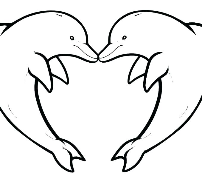 Cute Baby Dolphin Coloring Pages At GetColorings Free Printable 