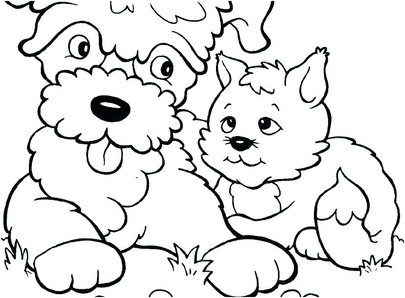 Cute Baby Kitten Coloring Pages at GetColoringscom Free