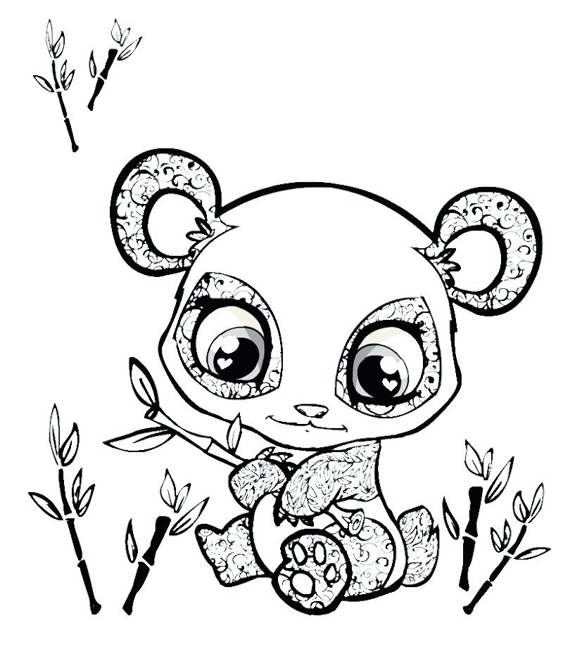 Cute Baby Panda Coloring Pages at GetColorings.com | Free printable
