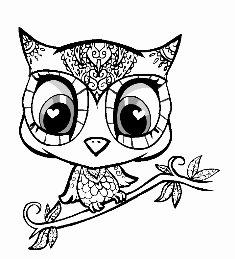 750x825 Cute Squirrel Coloring Page Baby Tiger Pages