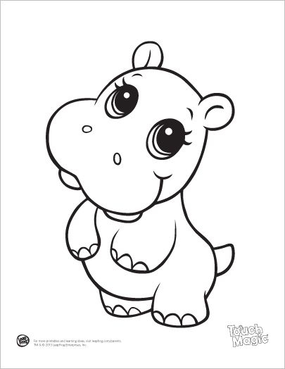 10 Cartoon Animal Coloring Pages for Kids and Adults