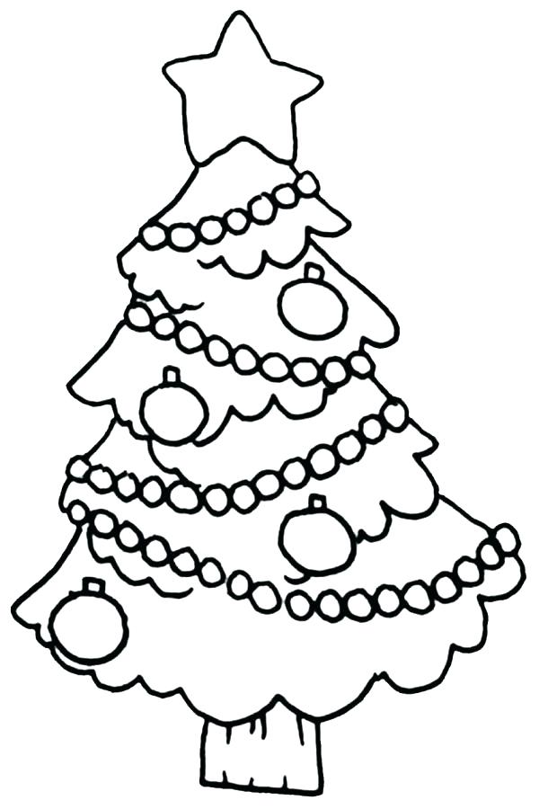 Cute Christmas Tree Coloring Pages at GetColorings.com | Free printable