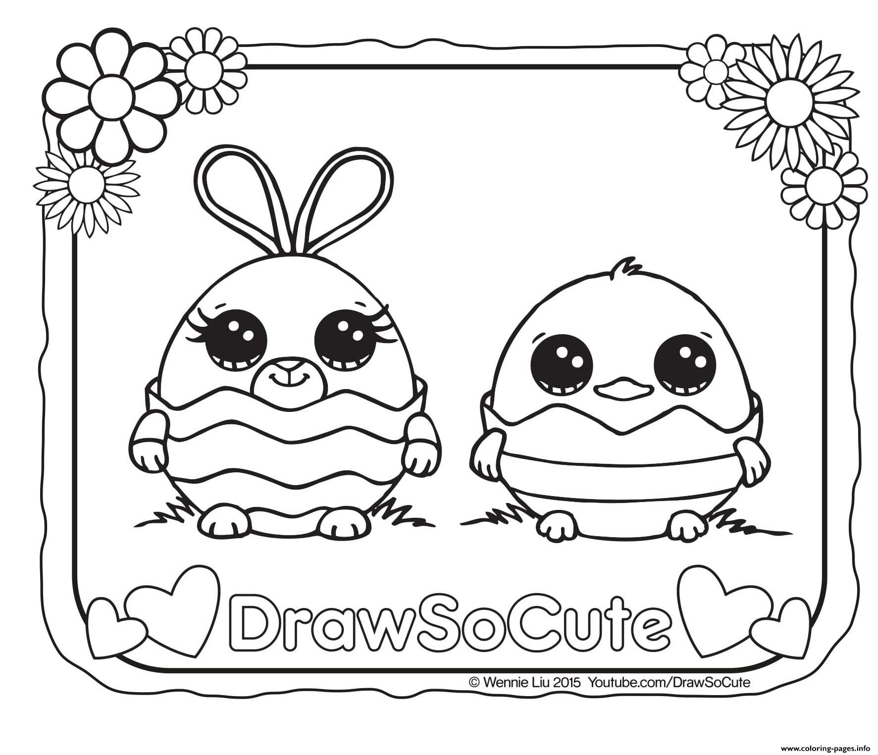 Draw so cute easter