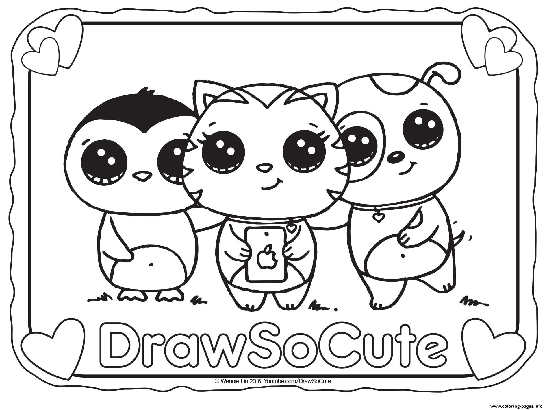 Cute Design Coloring Pages at Free printable