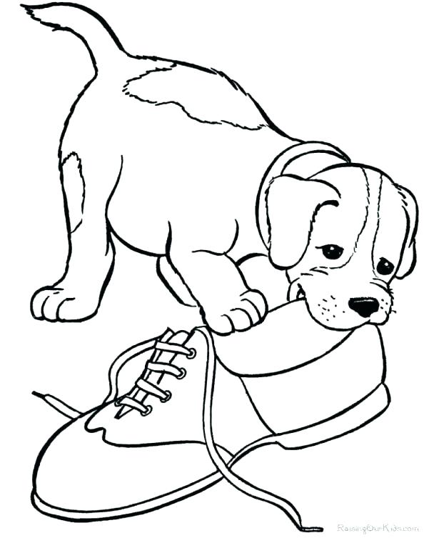Free Cute Dog Coloring Pages Printable