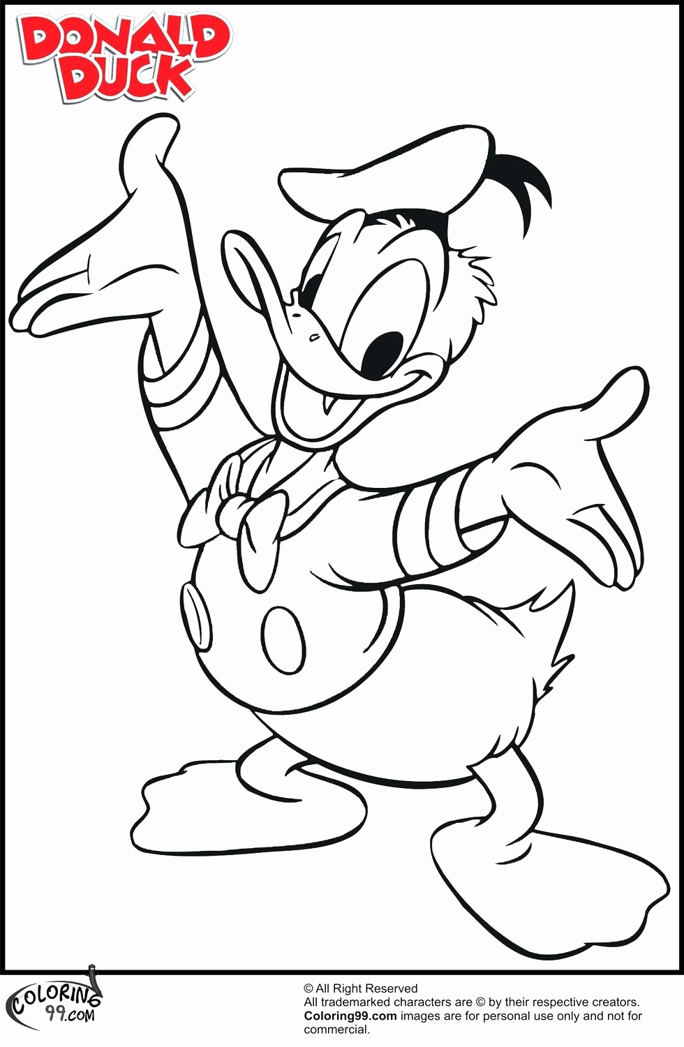 Cute Duck Coloring Pages at GetColorings.com | Free printable colorings