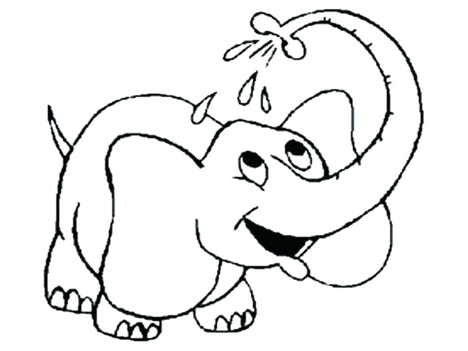 Cute Elephant Coloring Pages at GetColorings.com | Free ...