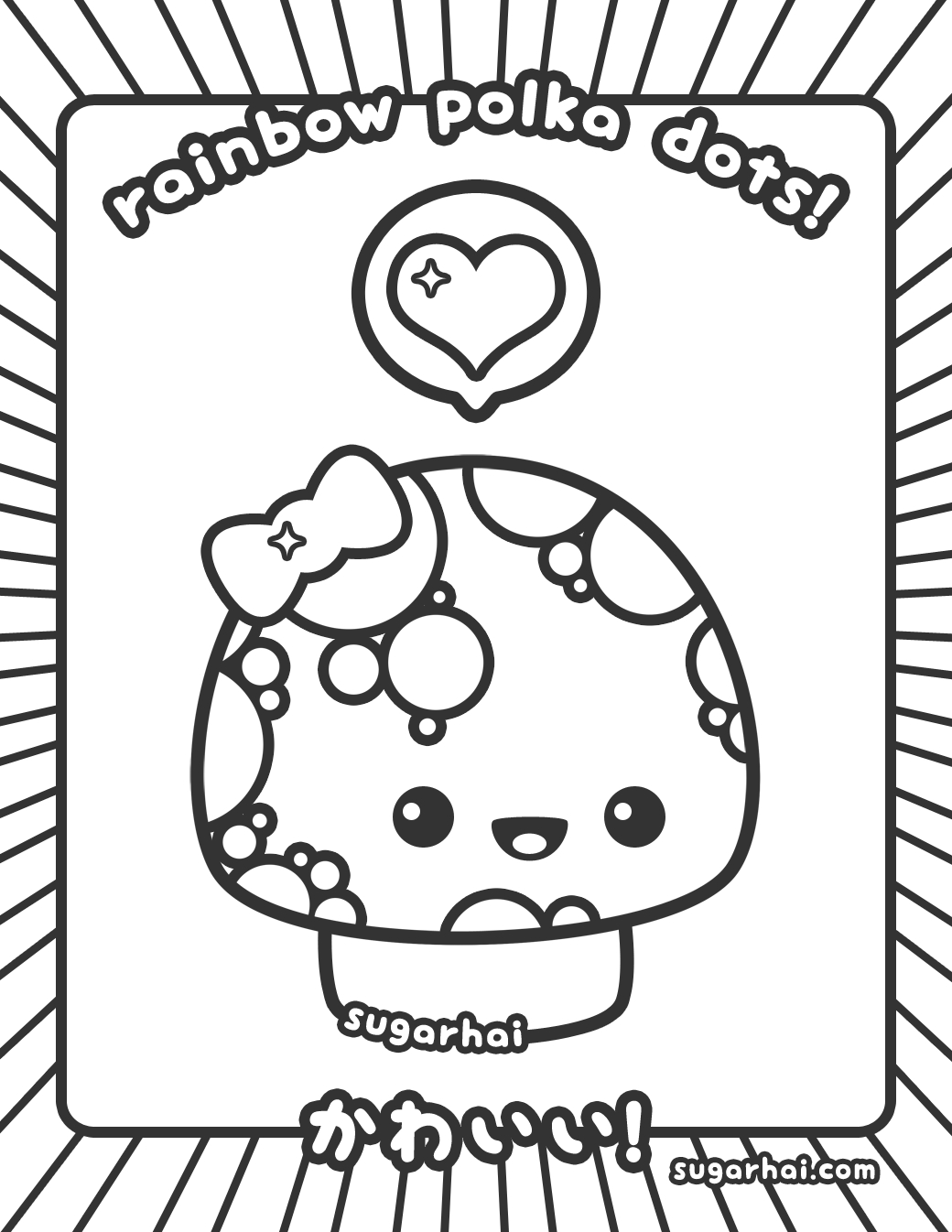 Cute Food Coloring Pages at Free printable colorings