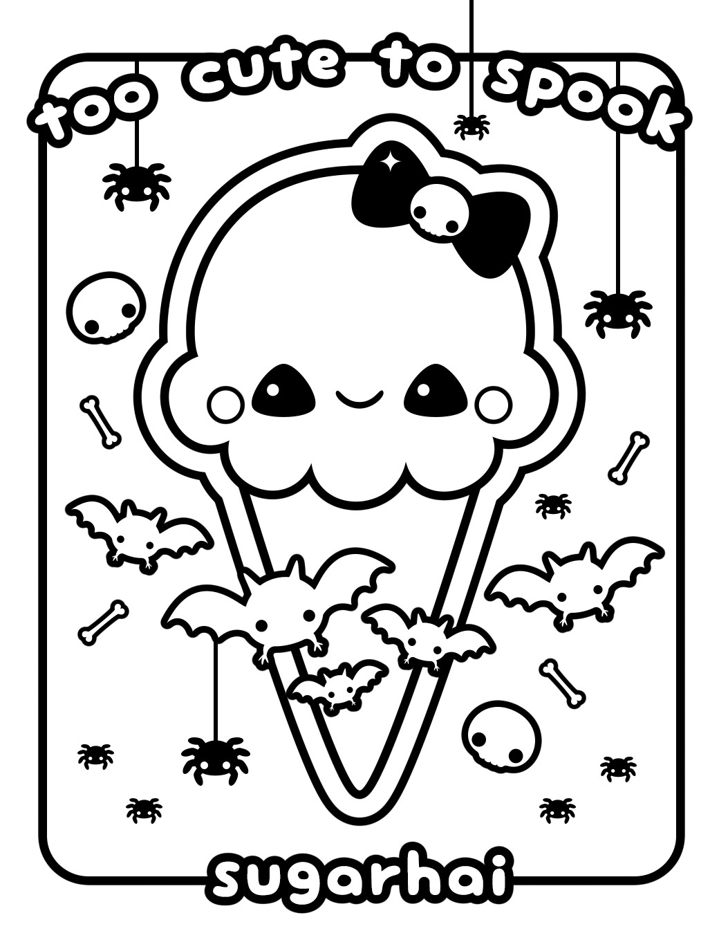 Cute Food Coloring Pages at Free printable colorings