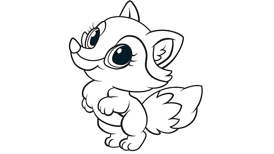 Cute Fox Coloring Pages at GetColorings.com | Free printable colorings
