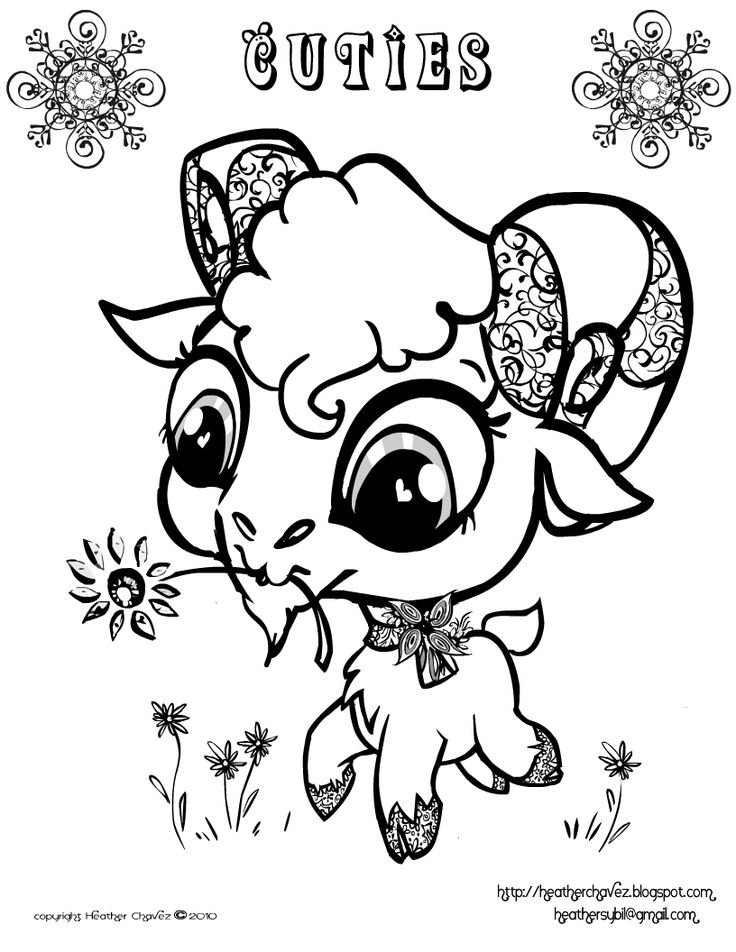 Goat Coloring Pages at GetColorings.com | Free printable colorings