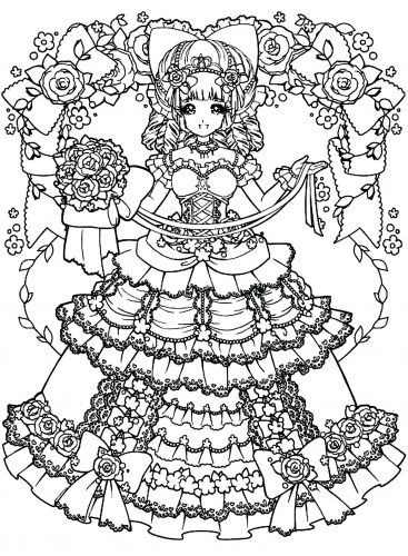 Cute Japanese Coloring Pages at GetColorings.com | Free printable