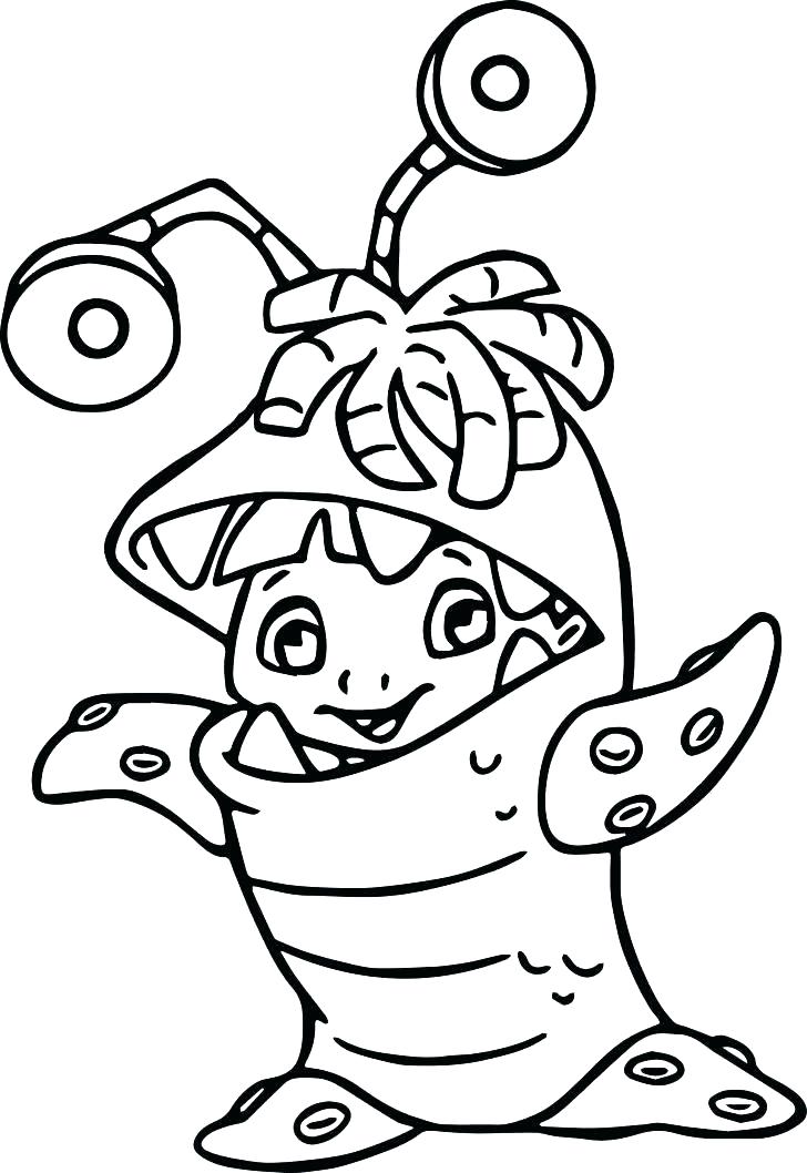 Cute Monster Coloring Pages To Print at GetColorings com Free