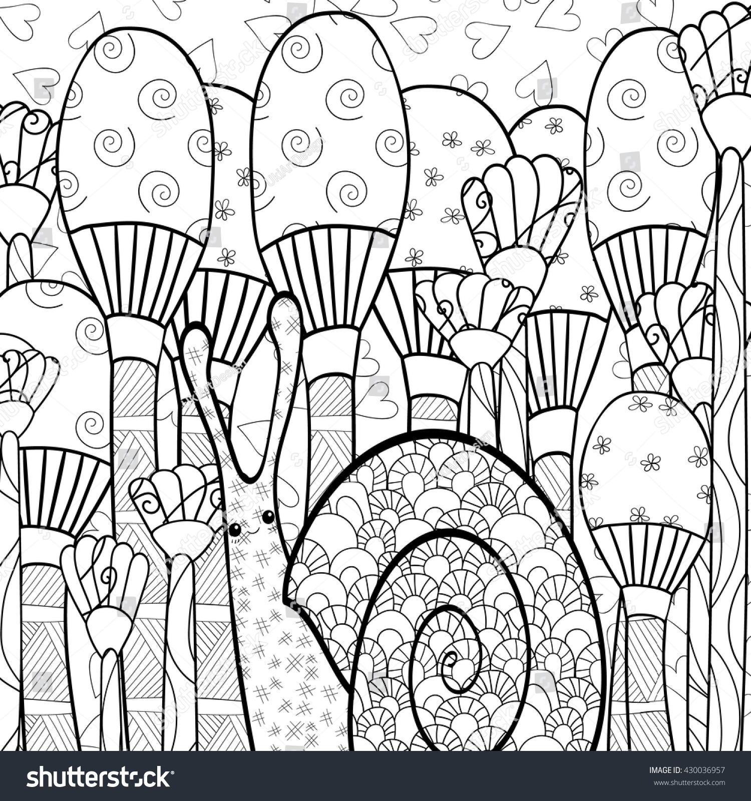 Cute Mushroom Coloring Pages at GetColorings.com | Free printable