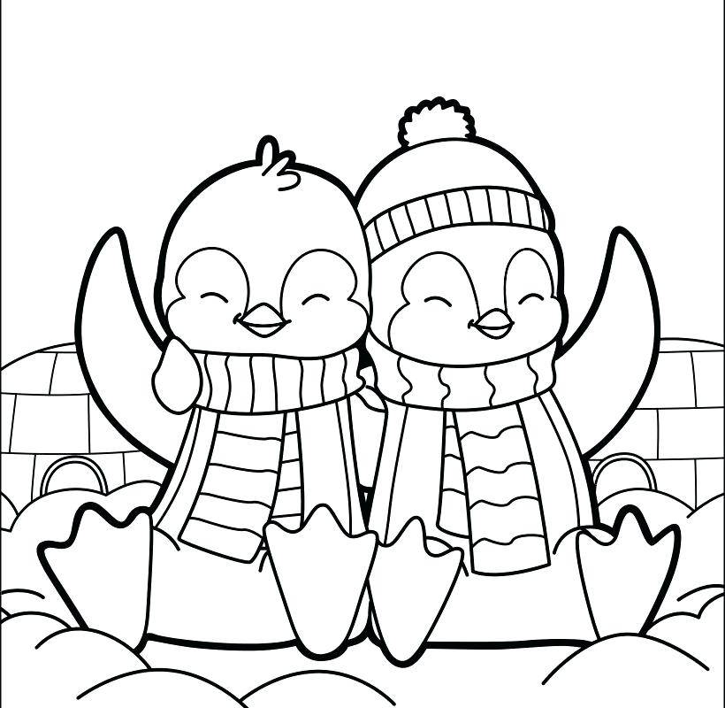 Cute Penguin Coloring Pages at GetColorings.com | Free ...