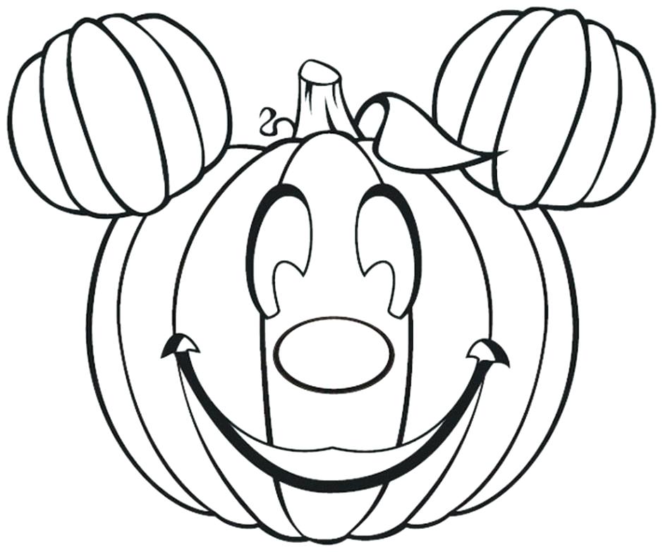 Cute Pumpkin Coloring Pages at Free printable