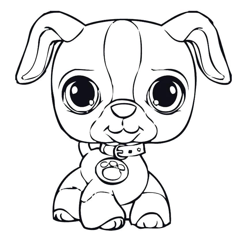 Cute Puppy Coloring Pages To Print at GetColorings.com ...