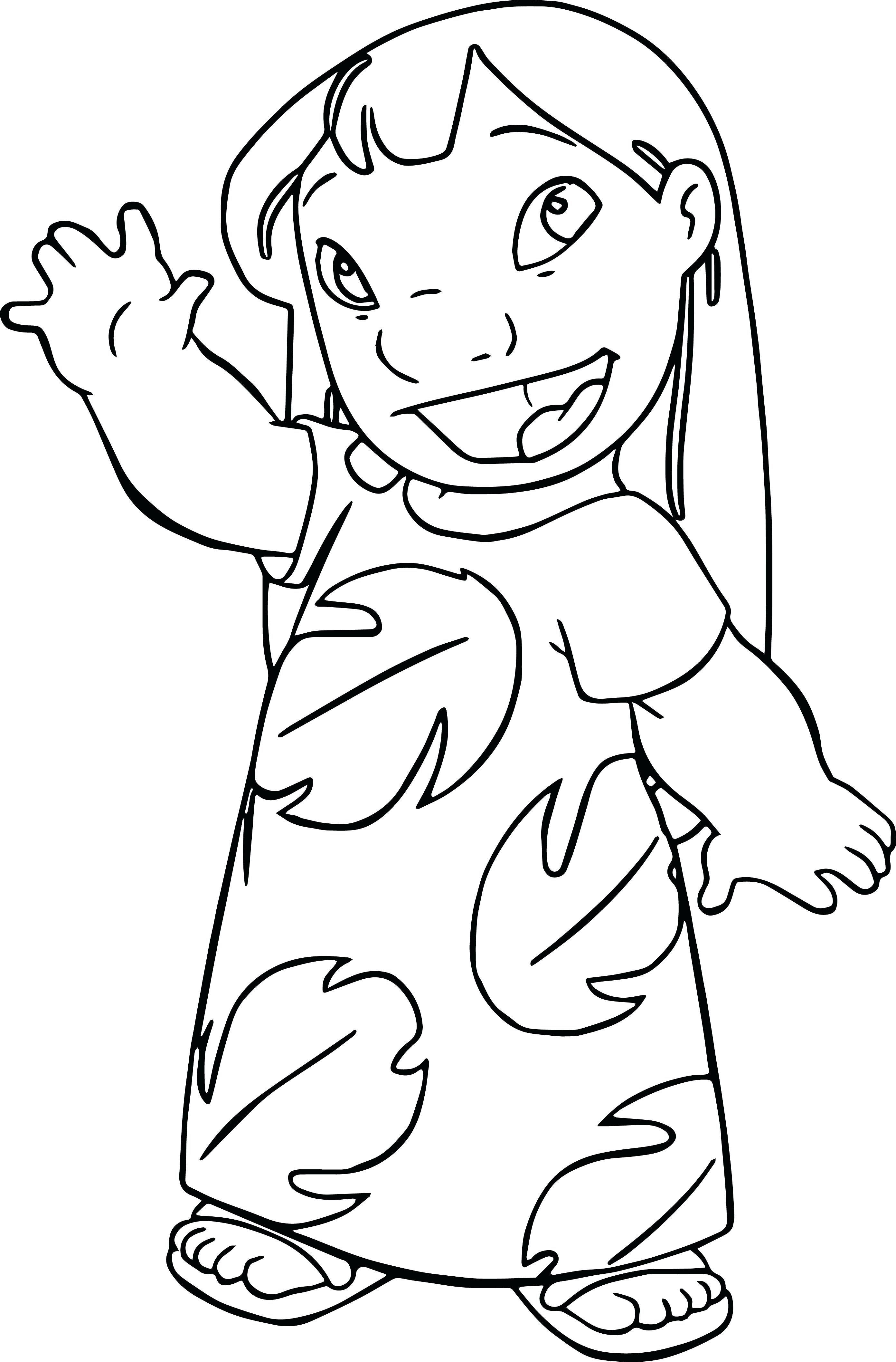 Cute Stitch Coloring Pages At GetColorings Free Printable 