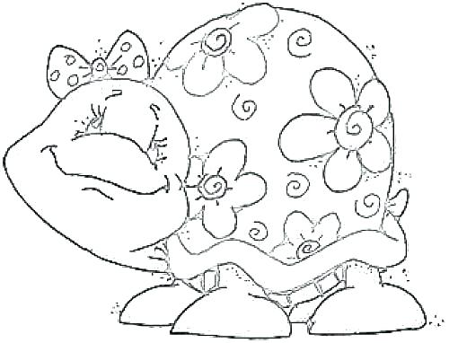 Cute Turtle Coloring Pages at GetColorings.com | Free printable