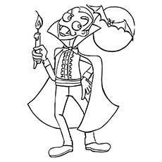 Cute Vampire Coloring Pages at GetColorings.com | Free printable