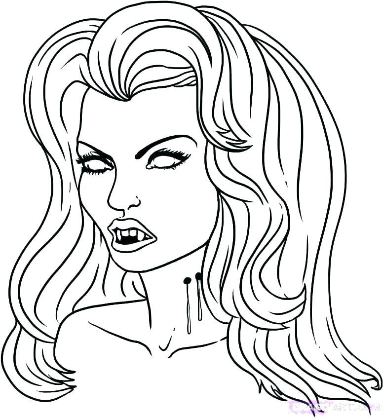 Cute Vampire Coloring Pages at GetColorings.com | Free printable