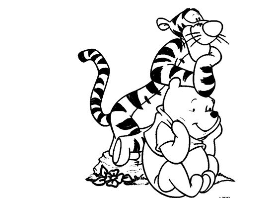 Cute Winnie The Pooh Coloring Pages at GetColorings.com | Free