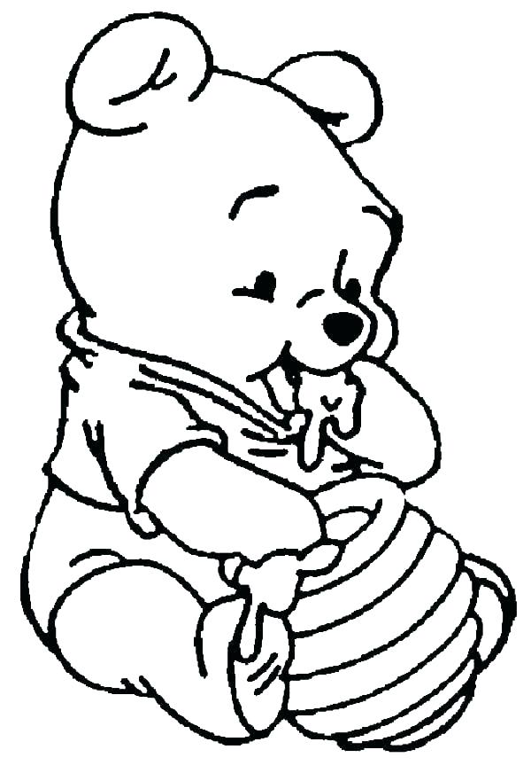 cute winnie the pooh coloring pages at getcolorings