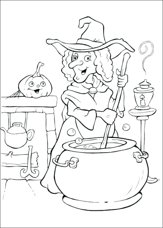 Cute Witch Coloring Pages at GetColorings.com | Free printable
