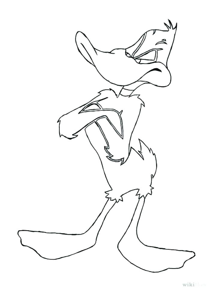 Daffy Duck Coloring Pages at GetColorings.com | Free printable