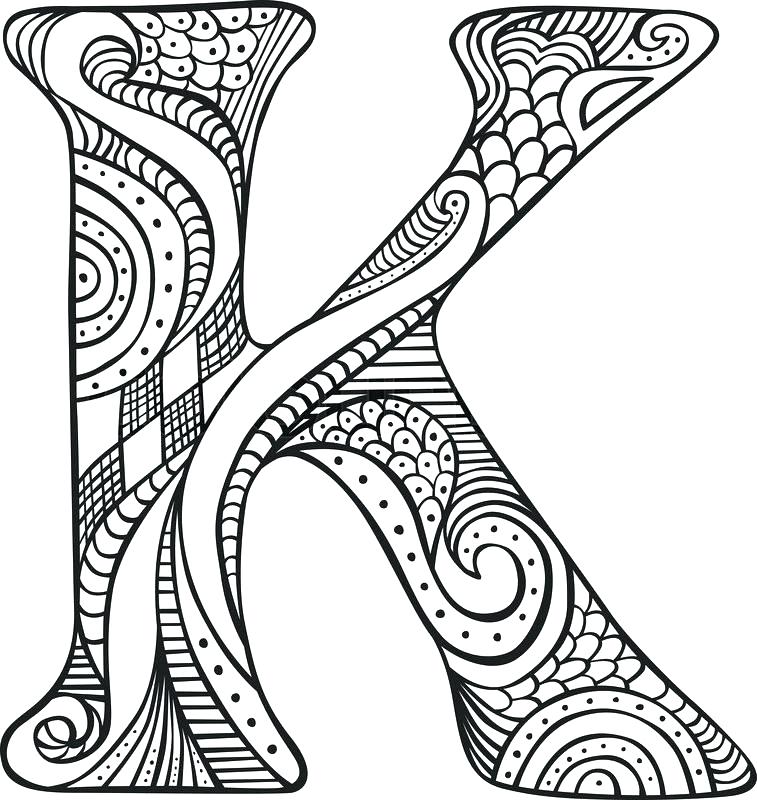 Daily Coloring Pages Alphabet at GetColorings.com | Free printable